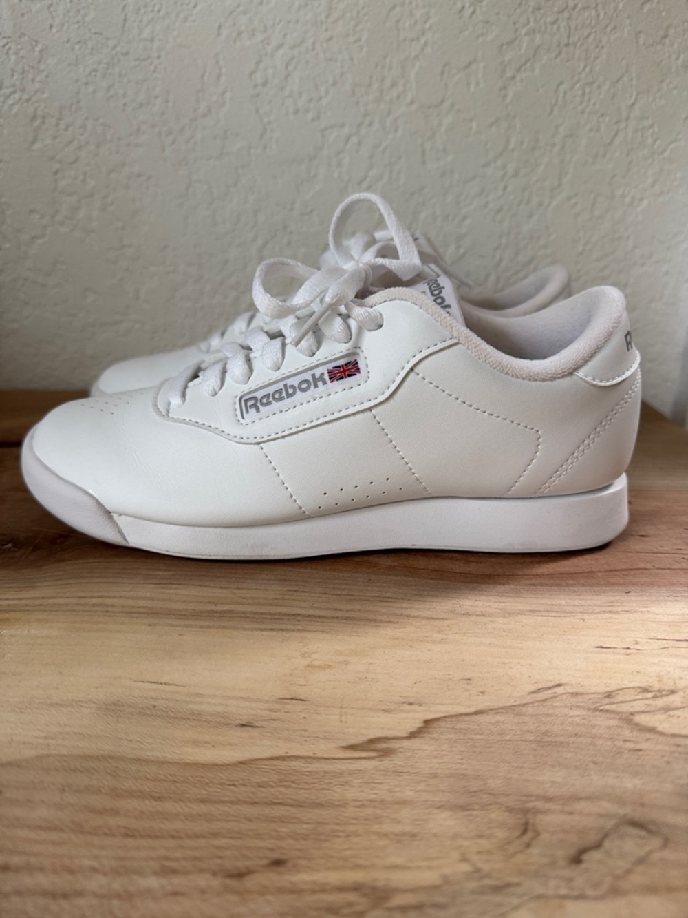 Reebok White Princess Low-Top Sneakers